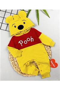 BYMURAT BABY Pooh Baskılı Tulum