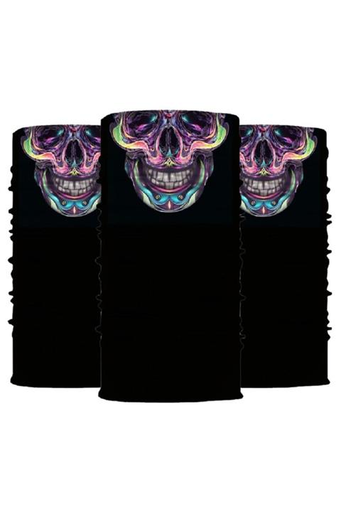 Knmaster Edwin Buff Bandana Boyunluk Maske Saç Bandı 3'lü Paket