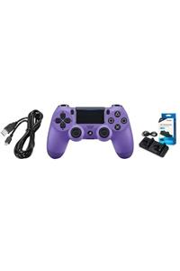 HavuzElektronik Ps4 Dualshock 4 V2 Pc Uyumlu Joystick + Sarj Standı + Sarj Kablosu