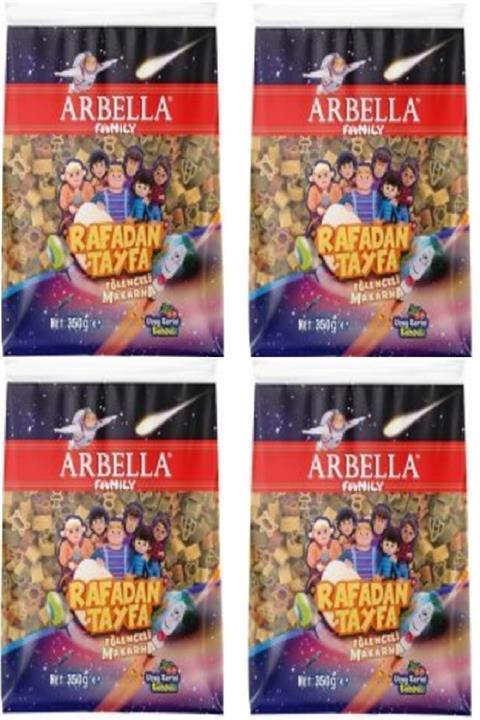 Arbella Sebzeli Makarna Rafadan Tayfa 350 Gr X 4 Adet