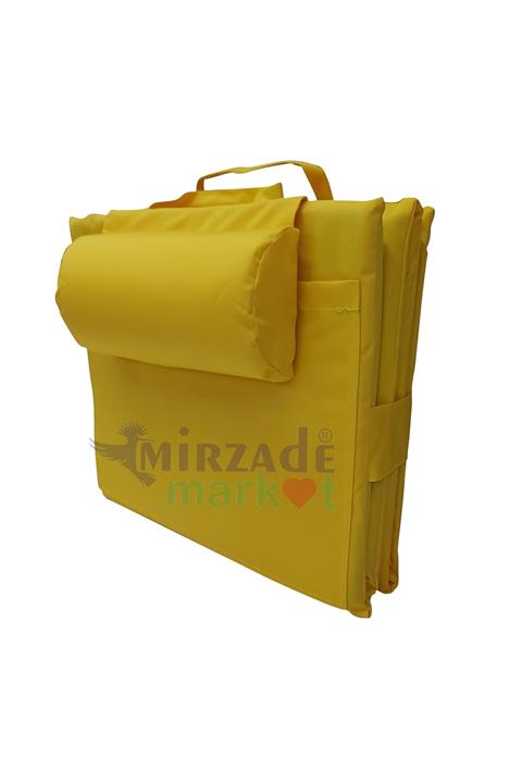 mirzade Lüks Plaj Minderi Çanta Katlanır Su Geçirmez-sarı