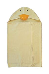 Elmira Textile Bebek Kundak Banyo Havlusu Civciv Bebek Havlusu 70x130