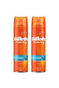 Gillette Fusion Tıraş Jeli Ultra Nemlendirici 200 Ml X 2'li Paket