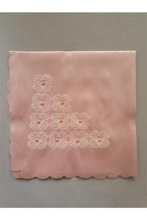 GT Iğne Oyalı Saten Bohça