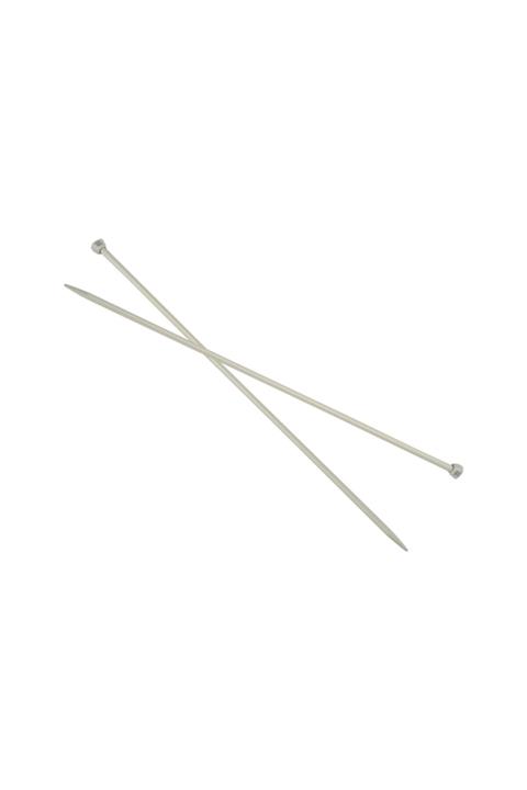 Benim Marifetlerim Beyaz Düz Örgü Şişi 5 Numara