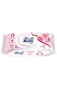 Fibril Gül Kokulu Islak Mendil 1*100 Lü Paket 100 Yaprak