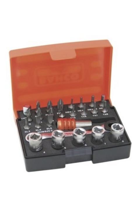 Bahco 2058/s26-2 Mini Lokma Ve Bits Uc Takımı 26 Parça