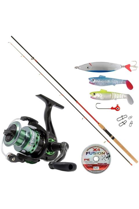 Remixon 2.70 Mt Zoom Mirage Green Karbon Spin Olta Takımı