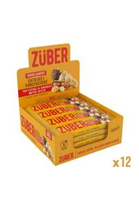 Züber Yer Fıstıklı Kakaolu Meyve Bar 12 Adet X 40g