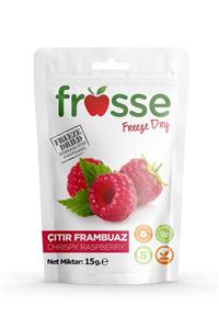 frosse Freeze Dried Dondurarak Kurutulmuş Frambuaz Kıtırı