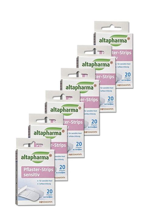 Altapharma Yara Bandı 20 Adet Hassas Ciltler Şerit Yara Bandı 6 Adet