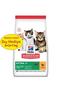 Hills Science Plan Hills Kitten Tavuklu Yavru Kedi Maması 5 Kg+2 Kg