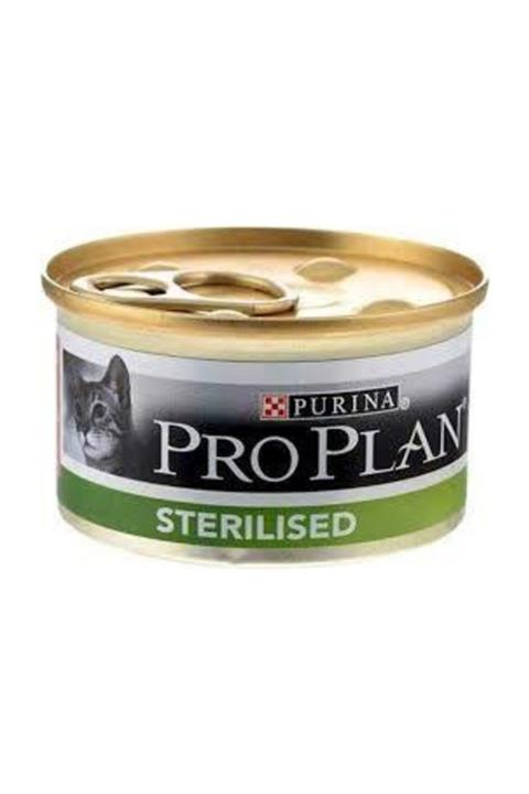 Proplan Sterilised Somon Kısır Kedi Konservesi 85 gr X 24 Adet