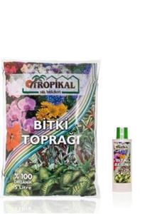 TROPİKAL Bitki Toprağı 5 lt + Bitki Besini 225 ml