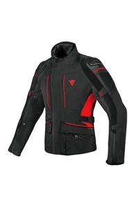 Dainese Unisex Siyah Fermuarlı Motorcu Montu