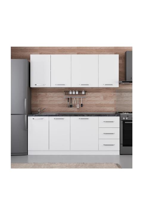 Minar 195 cm Mutfak Dolabı Beyaz 195-b1