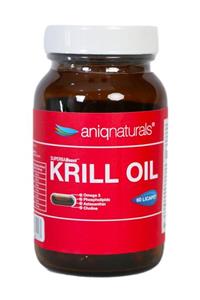 Aniqnaturals Superba Boost Krill Oil 60 Licaps Glass Jar