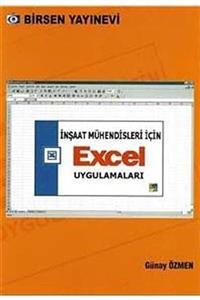 Birsen Yayınevi Inşaat Mühendisleri Için Excel Uygulamaları