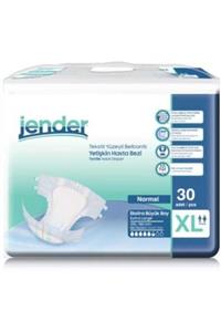 JENDER Bel Bantlı Hasta Alt Bezi Ekstra Büyük Xlarge 2 Paket (60 Adet)