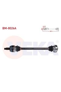 ünlü oto Komple Aks Sag Arka Bmw 3 Serısı (e90) 320 D Abslı 48 Dıs Uzunluk 660 Mm 2005-20