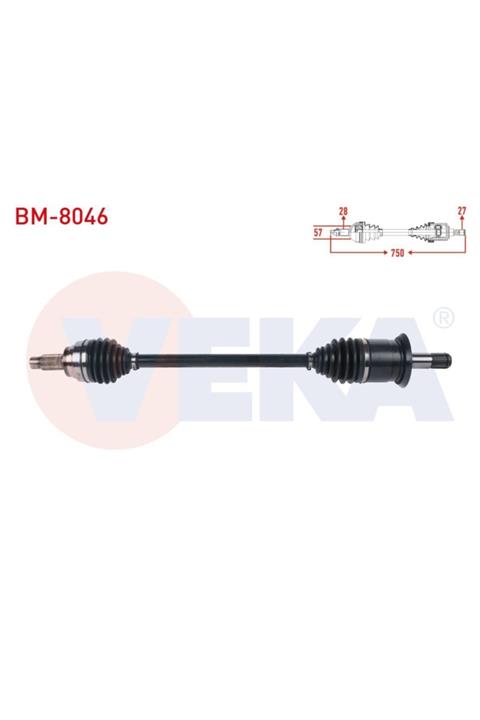 ünlü oto Komple Aks Sol Arka Uzunluk 750 Mm Bmw 1 Serısı (f20,f21) 116 I - 118 I - 120 I