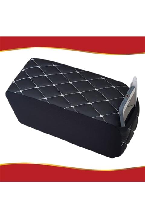 Point Oto Kolçak Kol Dayama Montajsız Cepli 1. Kalite Suni Deri Ve Jarse - 17cm X 17cm X 36cm Ankarasanal