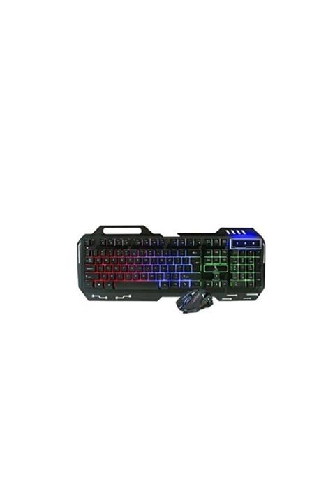 Rays Kutulu Led Işıklı Oyuncu Gaming Klavye Ve Mouse Seti-pg-8018