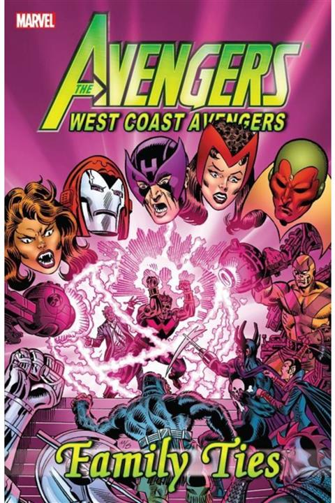 Marvel Comics Avengers - West Coast Avengers: Family Ties Ingilizce Çizgi Roman