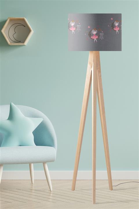 Evmila Ayda Oturan Prenses Çocuk Odası Lambader