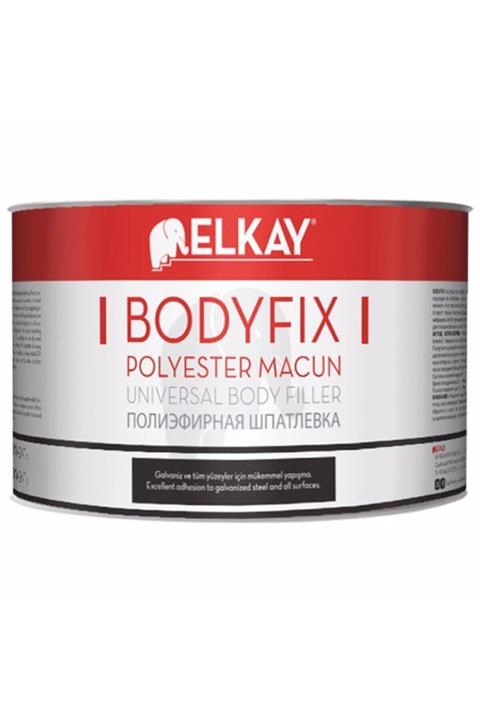 Elkay Polyester Çelik Macun + Sertleştirici Dolgu Macunu 1000 Gr