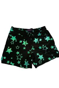 URBAN THREADS Mesh Star Print Short