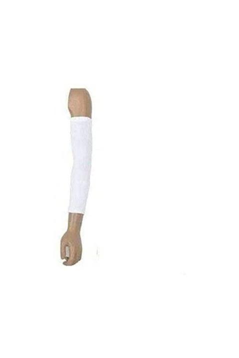 AVESSA Basket Ve Voleybol Likralı Basketbol Kolluğu Beyaz M Beden