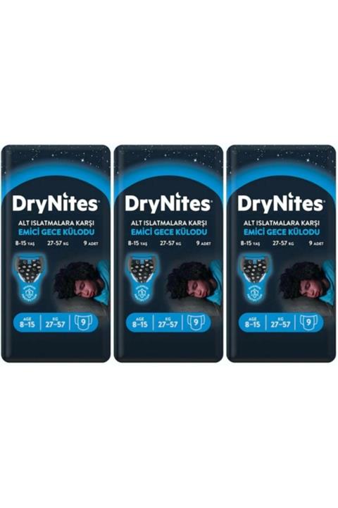 Huggies Drynites Erkek Emici Gece Külodu 8-15 Yaş 27 Adet
