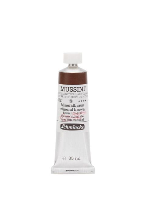 Schmincke : Mussini : Artist Yağlı Boya : 35 Ml : Seri 3 : 672 Mineral Brown