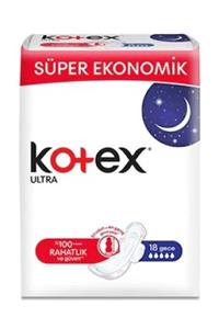 Kotex Ultra Quadro 18 Li Gece