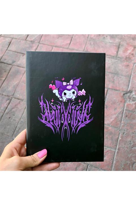 Köstebek Anime Harajuku Kuromi Gotik Defter
