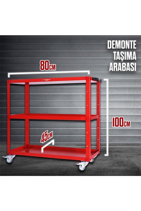 Yücecengiz Metal Taşıma Arabası Demonte 80 cm