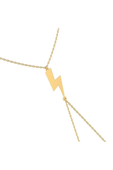 Amore Concept Şimşek Altın Kaplama Gümüş Şahmeran