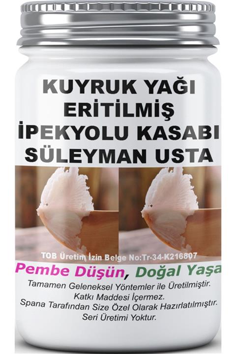 SPANA Kuyruk Yağı Eritilmiş Ipekyolu Kasabı Süleyman Usta Ev Yapımı Katkısız 820gr