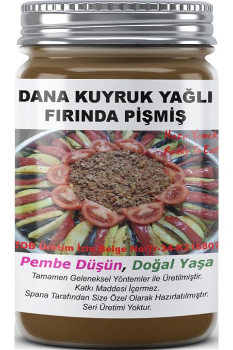 SPANA Ev Yapımı Katkısız Kuyruk Yağı Fırında Pişmiş 330gr