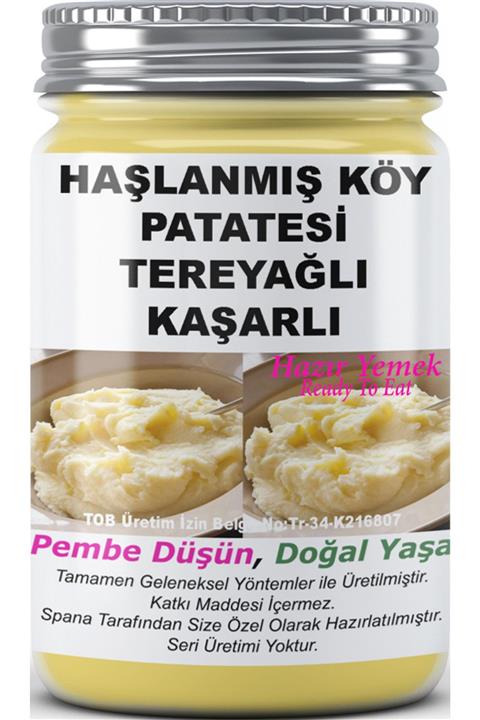 SPANA Tereyağlı Kaşarlı Ev Yapımı Katkısız Haşlanmış Köy Patatesi  330 gr