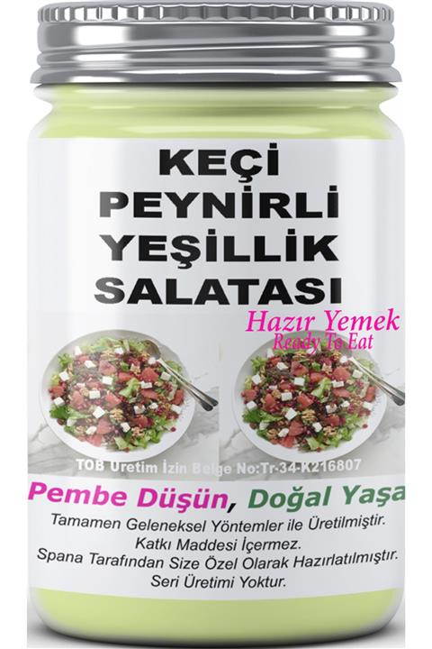 SPANA Keçi Peynirli Yeşillik Salatası Ev Yapımı Katkısız 330gr
