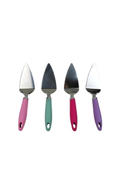 Marka Penguen Pasta Kek Spatulası Silikon Saplı Yeşil