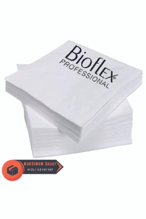 Bioflex Tek Kullanımlık Havlu Pedikür Havlusu 100 Adet/Paket