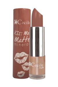 Cecile Kiss Me Matte Mineral Mat Ruj 306