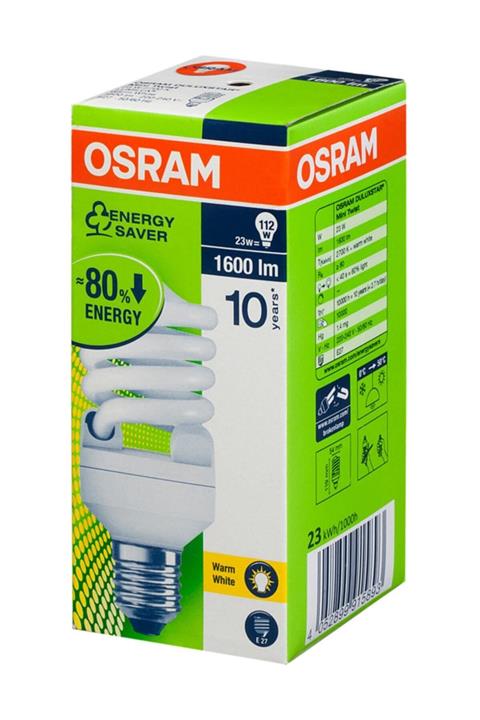 Osram 23w=112w 1600 Lümen 2700 Kelvin Sarı Tasarruflu  Lamba