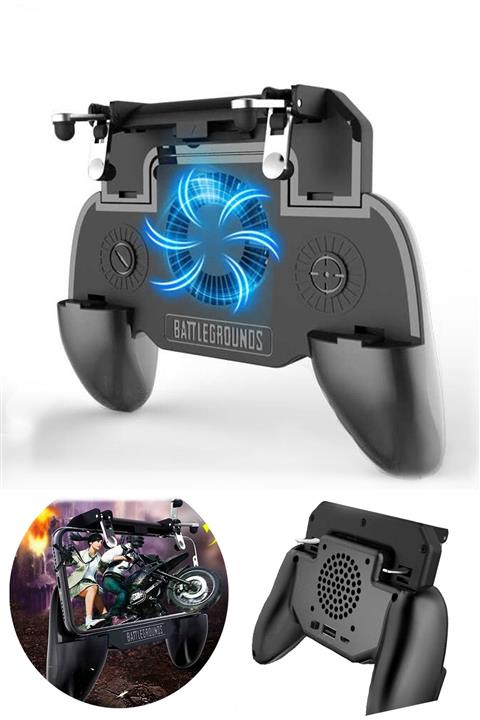 cupcase General Mobile Gm 8 Go Için Oyun Konsolu 4 Kollu Tetikli Fanlı 2000 Mahpowerbank For Pubg