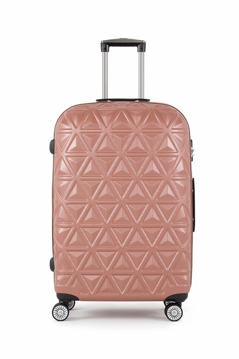 ÇÇS 5145 Kırılmaz Trolley Orta Boy Valiz