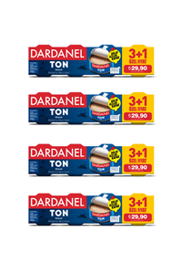 Dardanel 75 GRx4 Dardanel Ton Balığı 4'lü Paket