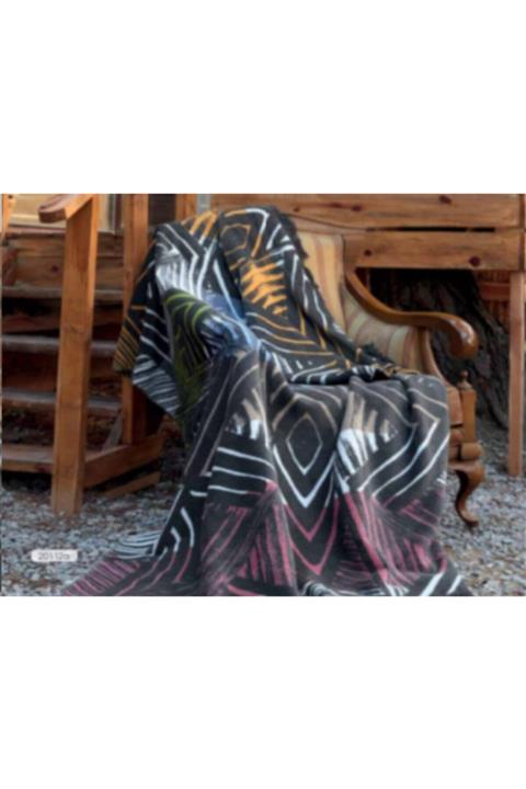 SESLİ HOME Lüks Peluş Battaniye 20112a Tek Kişilik 160x220 - Kalın Isıtan Battaniye